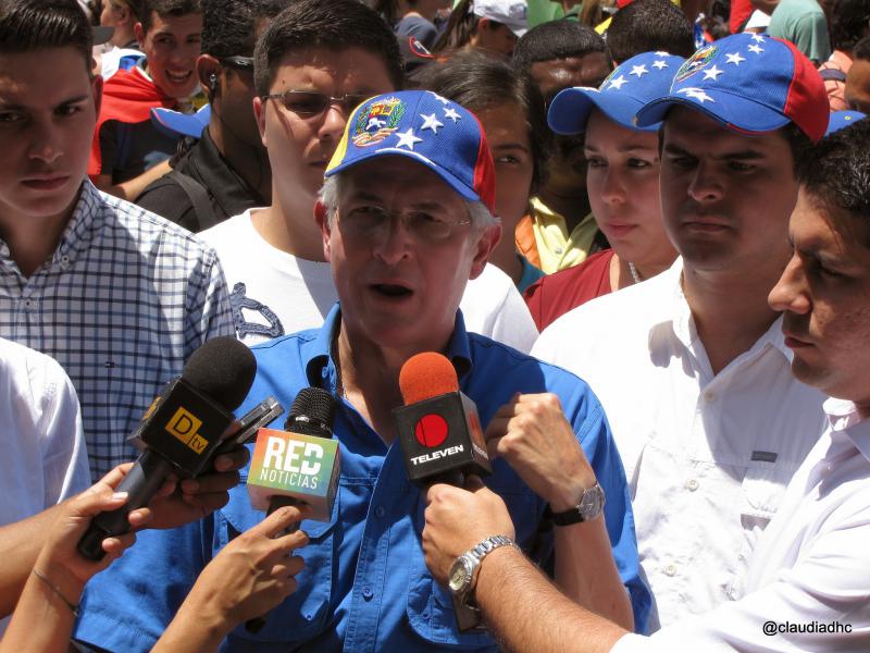 Der inhaftierte Bürgermeister Antonio Ledezma