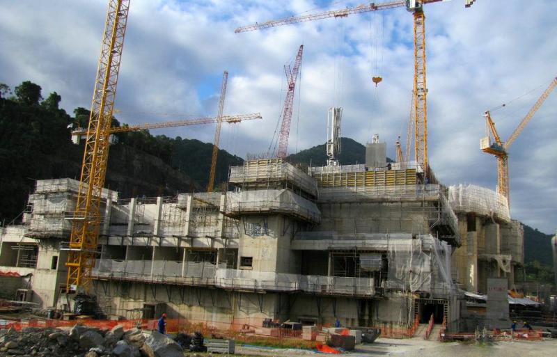 Die Bauarbeiten am Reaktor Angra 3 wurden bereits Ende 2014 gestoppt