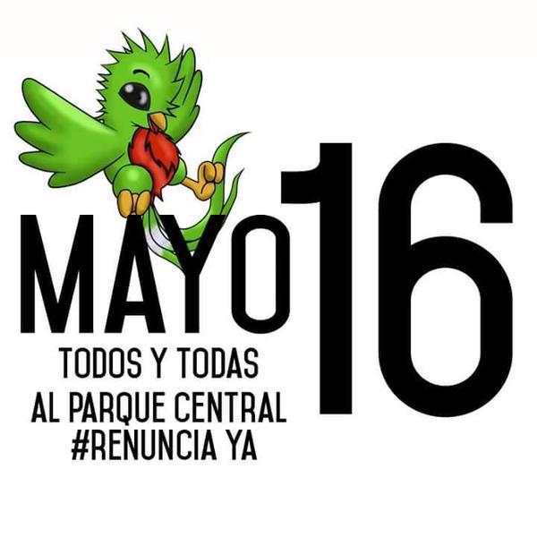 Für den 16. Mai wird zu einer weiteren Demonstration im Zentrum der Hauptstadt aufgerufen