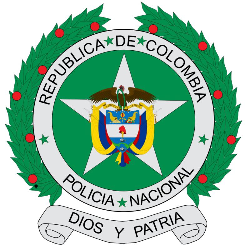 Wappen der kolumbianischen Nationalpolizei