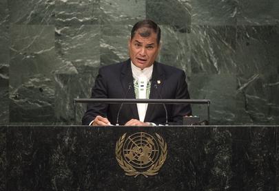 "Armut ist schlimmste Form der Gewalt": Präsident von Ecuador, Rafael Correa