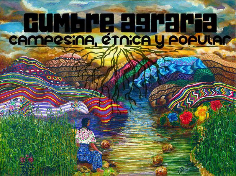 Plakat zur Cumbre agraria