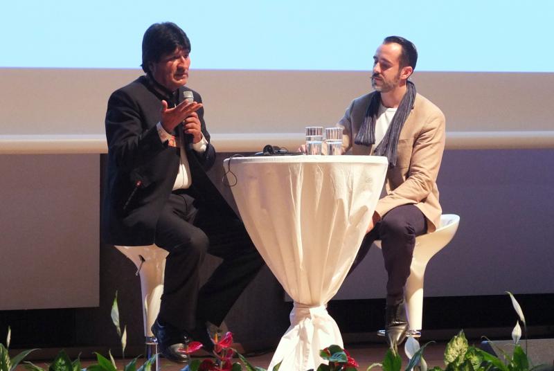Evo Morales: "Die Besitzer der Lithium-Industrie bleiben die Bolivianer"