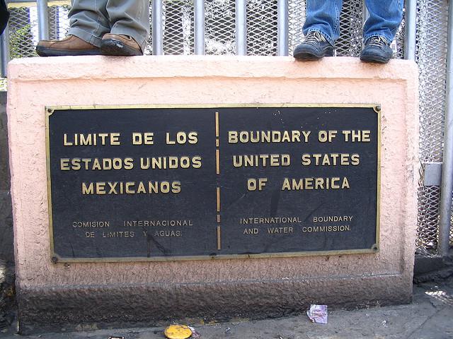 Grenze zwischen den USA und Mexiko
