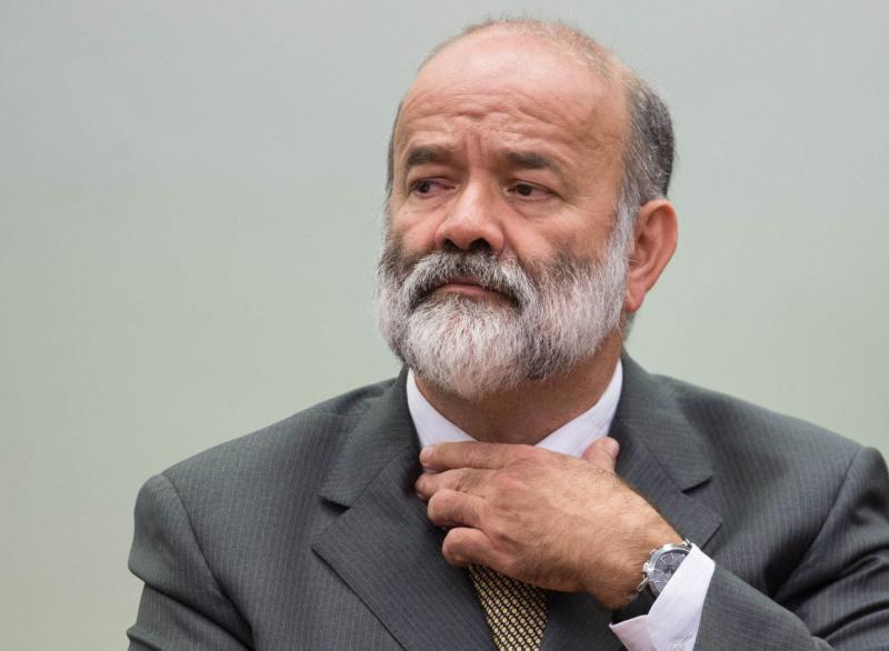 Der Schatzmeister der regierenden Arbeiterpartei PT, João Vaccari Neto