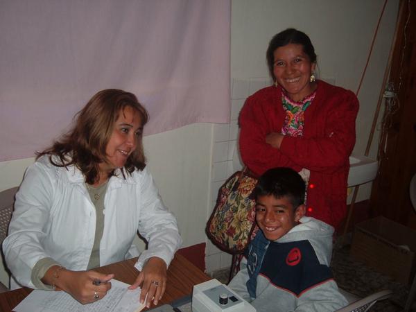 Eine Ärztin des kubanischen Teams in Guatemala