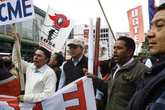 Die "Koordination der Arbeiter, Indigenen, Bauern und Volksorganisationen" (Cutcop) kündigt neue Proteste an