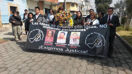 Nach der Ermordung von drei Kollegen fordern Journalisten in Guatemala vom Staat ein Schutzprogramm für ihre Sicherheit
