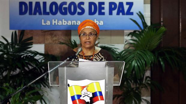 Die Farc-Kommandantin Judith Salamanca alias Victoria Sandino