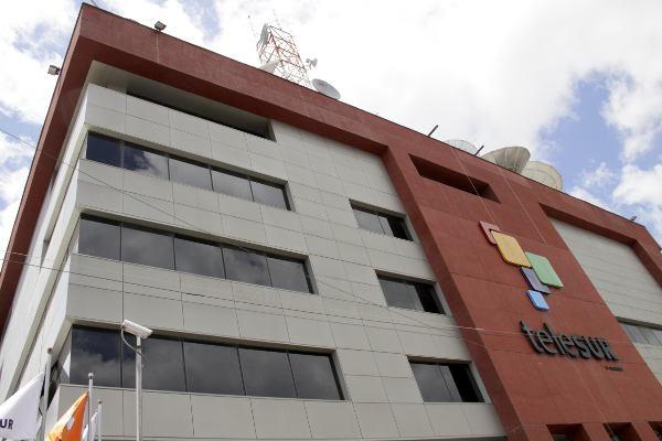 Sitz von Telesur in Venezuelas Hauptstadt Caracas