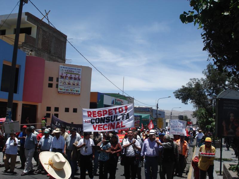 Trotz Dialog: Proteste gegen Bergbauprojekt "Tia Maria" halten an