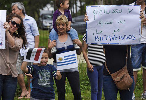 "Bienvenidos": In Urugay werden syrische Flüchtlinge willkommen geheißen