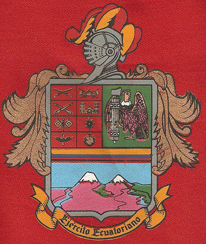 Das Wappen der ecuadorianischen Streitkräfte.