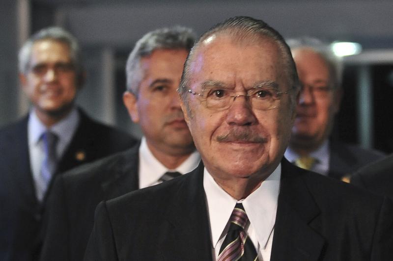 Strippenzieher im Hintergrund: der frühere brasilianische Präsident José Sarney (PMDB)