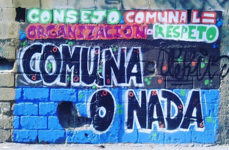 "Kommune oder Nichts" - Grafito in Venezuela