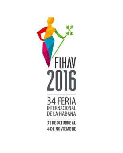 Logo der diesjährigen Industrie- und Handelsmesse "FIHAV" in Kuba