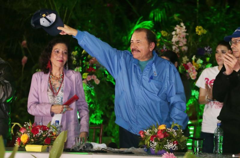 Kanididiert wieder: der amtierende Präsident Daniel Ortega