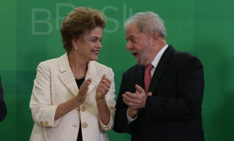 Dilma Rousseff und Lula da Silva