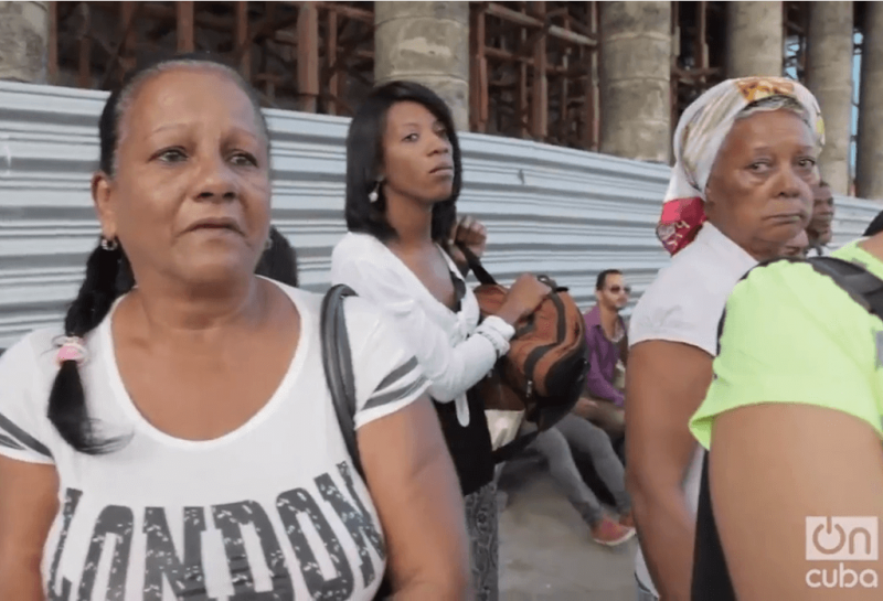 In den Straßen von Havanna, am Tag nach dem Tod von Fidel Castro