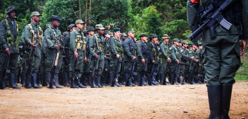 Farc-Guerilleros in Kolumbien