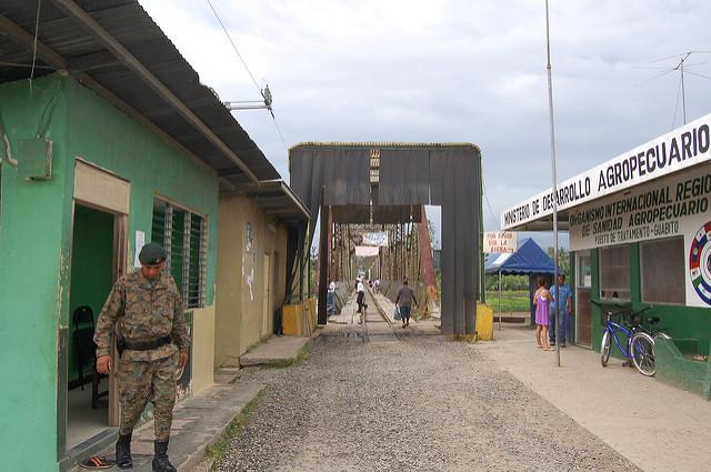 Grenze zwischen Costa Rica und Panama
