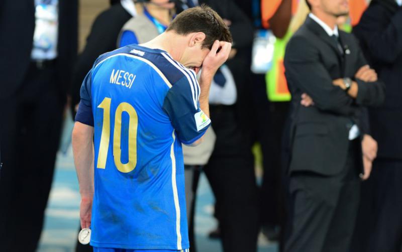 Lionel Messi (hier 2014) verkündete nach der Niederlage gegen Chile sein Aus in der National-Elf von Argentinien