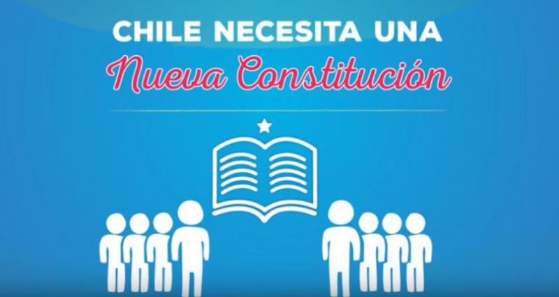 Ausschnitt aus einem Video der Kampagne "Chile necesita una nueva constitucion"