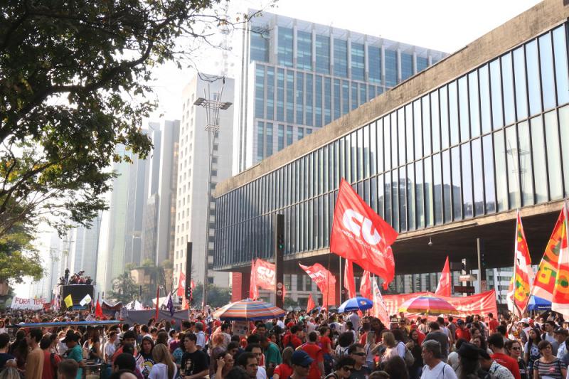 Am 11. September demonstrierten rund 50.000 Menschen in Sao Paulo