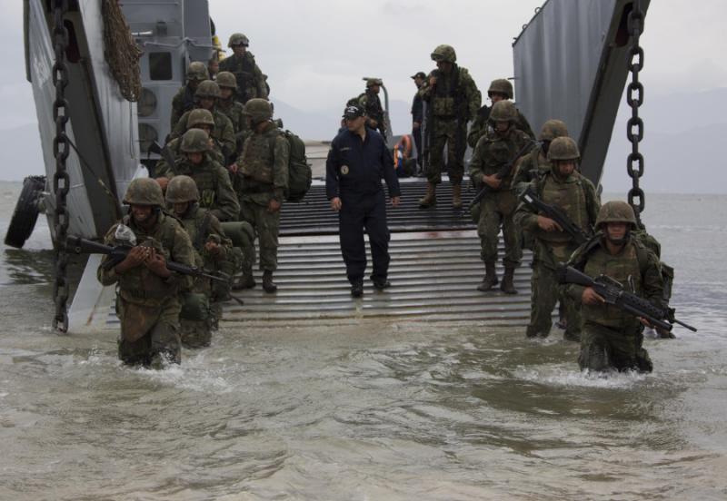 Brasiliens Marine bei einer UNITAS-Übung mit dem US-Südkommando
