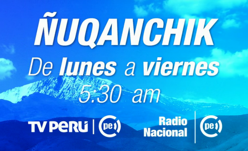 Die Sendung auf Quechua im peruanischen TV trägt den Titel "Ñuqanchik" (Wir)