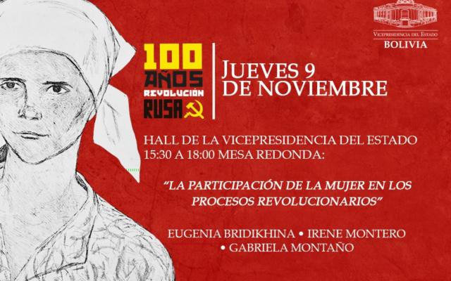 Bei dem internationalen Treffen in Bolivien war die Beteiligung der Frau an revolutionären Prozessen Thema