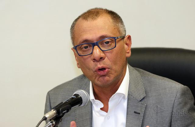 Der ehemalige Vizepräsident von Ecuador, Jorge Glas, muss eine Haftstrafe von insgesamt 25 Jahren befürchten
