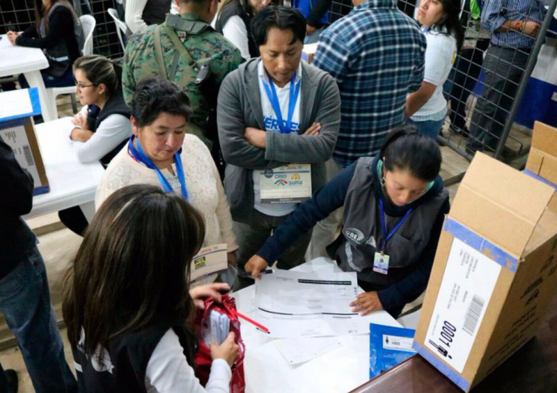 Wahlen in Ecuador: Beobachter lobten den Ablauf