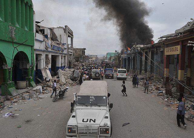 Die UNO im Einsatz in Haiti
