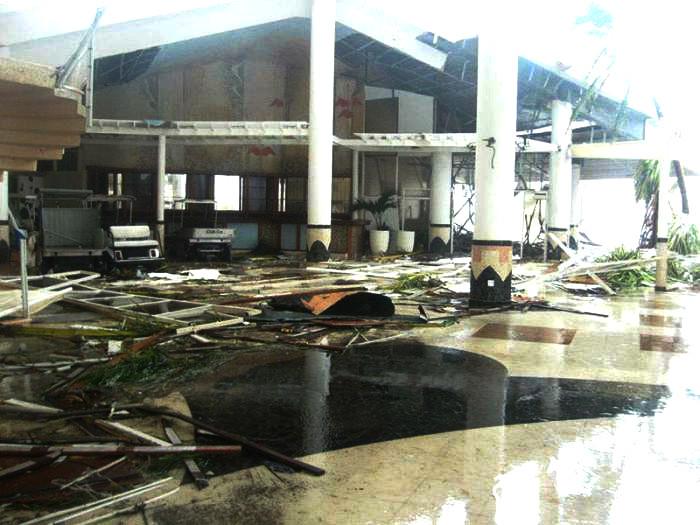 Das zerstörte Hotel Meliá Cayo Coco in Ciego de Ávila