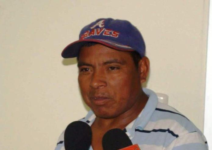 Wurde ermordet: José de los Santos Sevilla, Lehrer und führendes Gemeindemitglied der Tolupán-Gemeinschaft in Honduras