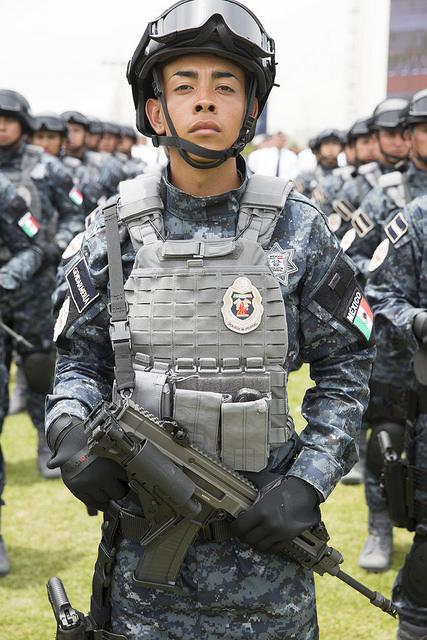 Polizist in Mexiko