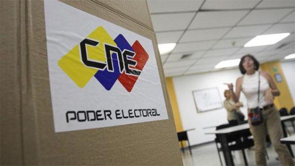 Logo der Wahlbehörde CNE in Venezuela