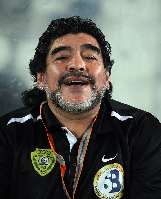 Von sich überzeugt: Diego Maradona