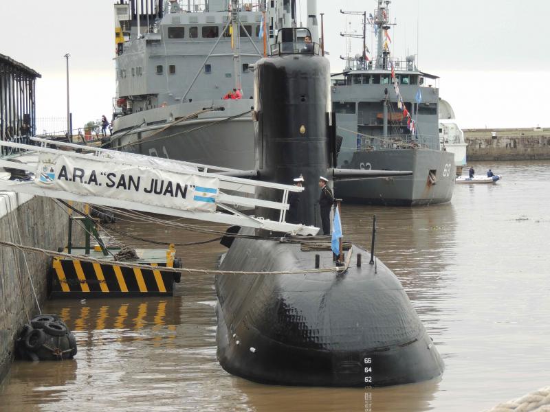 Die ARA San Juan aus Argentinien in einer Aufnahme aus dem Jahr 2007