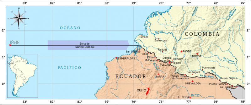 Seit Jahresbeginn Schauplatz von Entführungen und Anschlägen: das Grenzgebiet zwischen Ecuador und Kolumbien