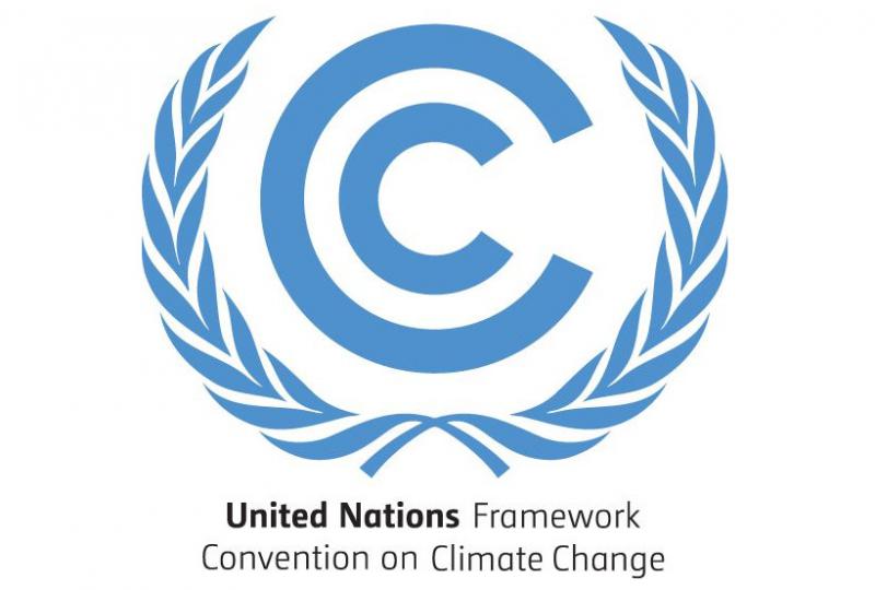Logo der Klimarahmenkonvention der Vereinten Nationen