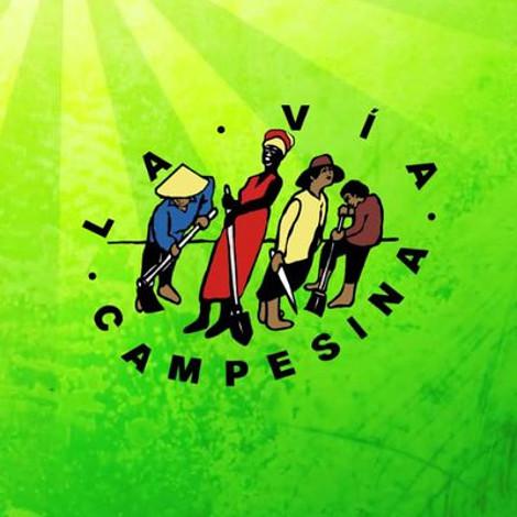 Logo der  internationale Bewegung von Kleinbauern und Landarbeitern, Via Campesina