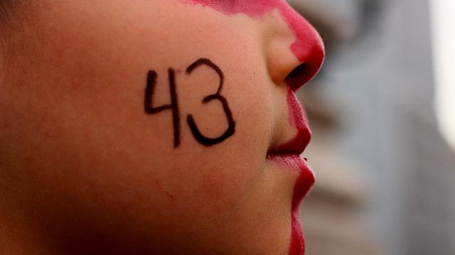 Protest in Mexiko gegen die schleppenden Ermittlungen im Fall der 43 verschwundenen Studenten
