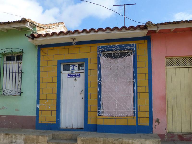 Casa particular, eine Privatunterkunft für Touristen in Trinidad, Kuba