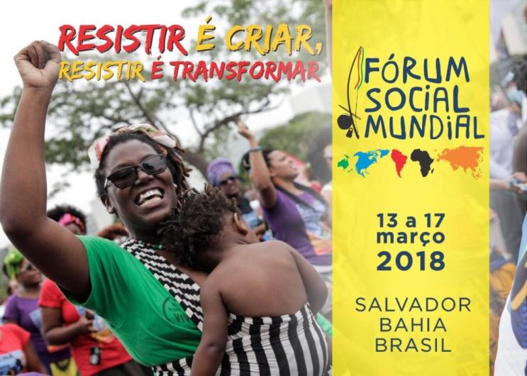 Das 14. Weltsozialforum findet vom 13. bis 17. März in Salvador da Bahia in Brasilien statt