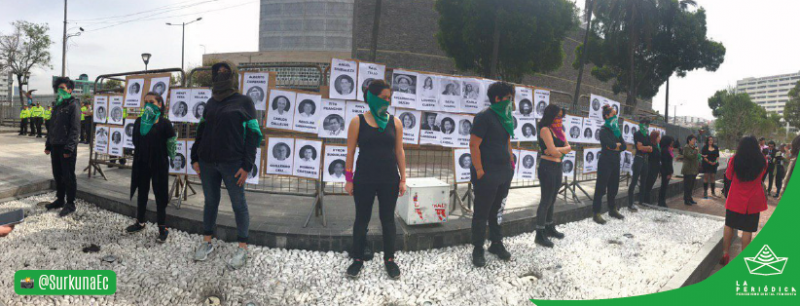 Das Kollektiv Surkuna ist Teil der Protestierenden für legale Abtreibung