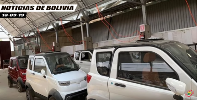 Die Elektroautos sollen bald auf Boliviens Strassen fahren