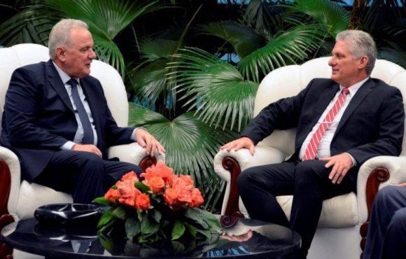 EU-Kommisar Mimica zu Gast bei Kubas Präsident Díaz-Canel