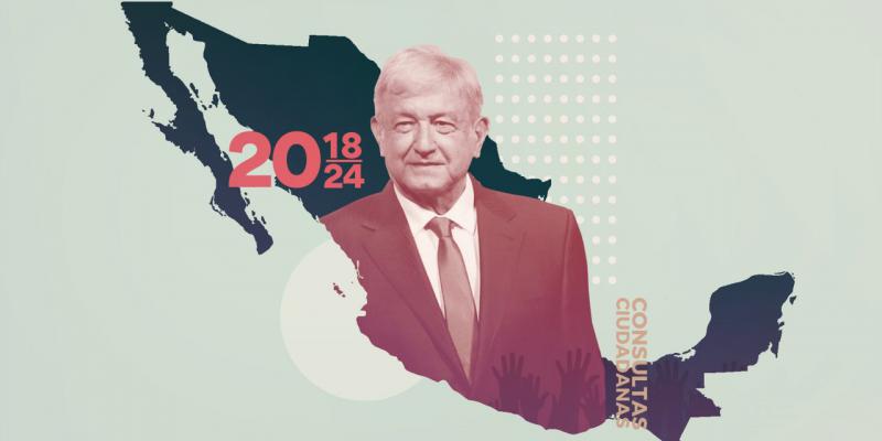 Andrés Manuel López Obrador (Amlo) hat, so wird erwartet, die erste fortschrittliche Regierung seit fast einem Jahrhundert in Mexiko übernommen